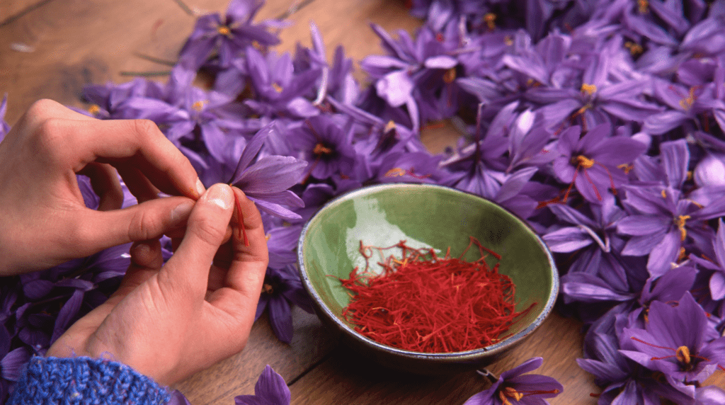 Saffron in Skincare